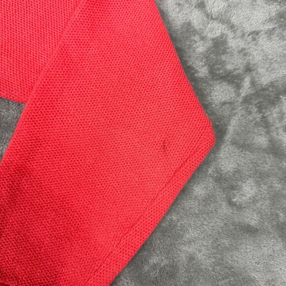 Southern Tide Size M Mens Waffle Knit 1/4 Zip Pullover Peach Sweater - Picture 9 of 9